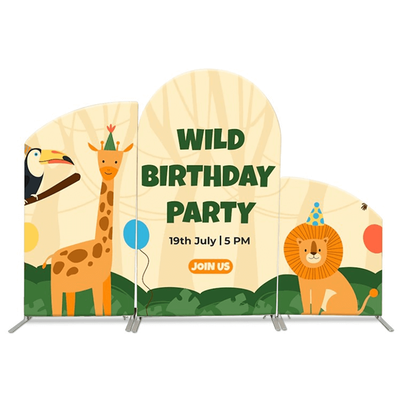 Pink Blue Nude Solid Color Party Arch Wall Covers Fabric Double-Sided Backdrop