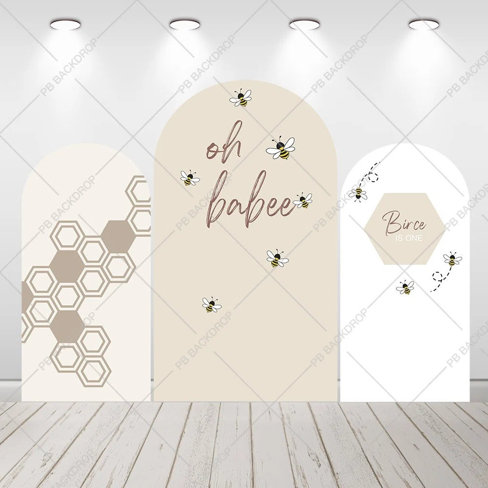 Oh Babee Birthday Baby Shower Arch Backdrop