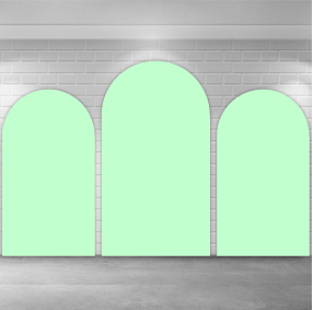 Pure Color Pink White Black Arch Backdrop Set Wedding Birthday Party Photography Background Stand