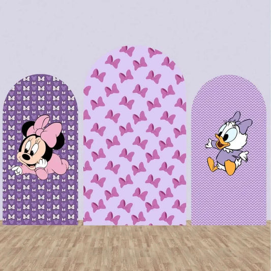 Фон с изображением мышки и утки для мальчиков на день рождения, детский душ, арка, фон