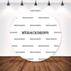Custom Round Backdrop Cover For Birthday Wedding and Any Other Events ...