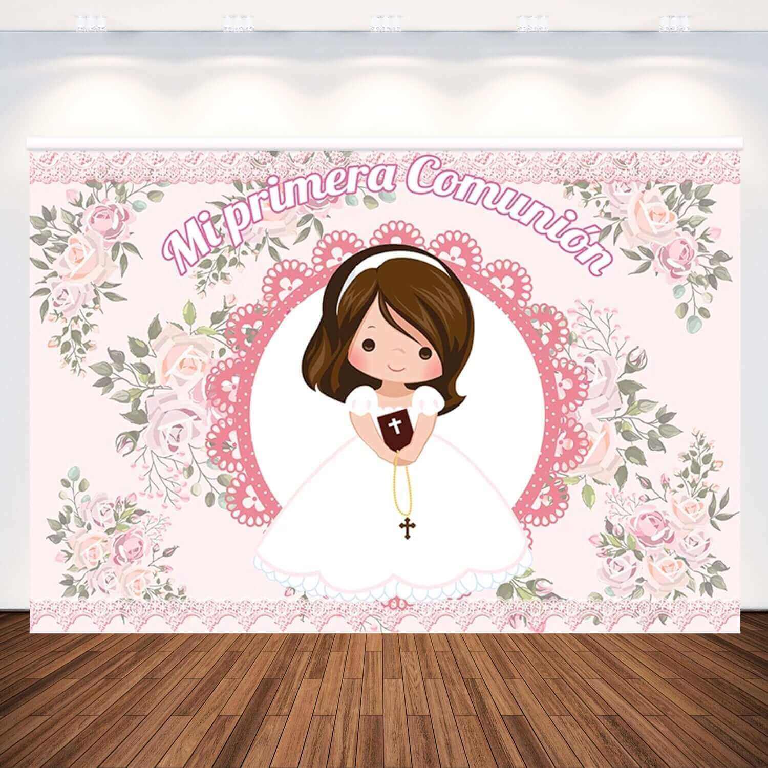 Pink First Holy Communion A Beautiful 16 Pink First Holy Communion