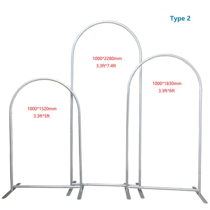 Chiara Arch Stand Frames 5X7Ft Open 3X4Ft 4X7Ft 3.3X5Ft+3.3X7.4Ft+3.3X6Ft Stands Feestachtergrond