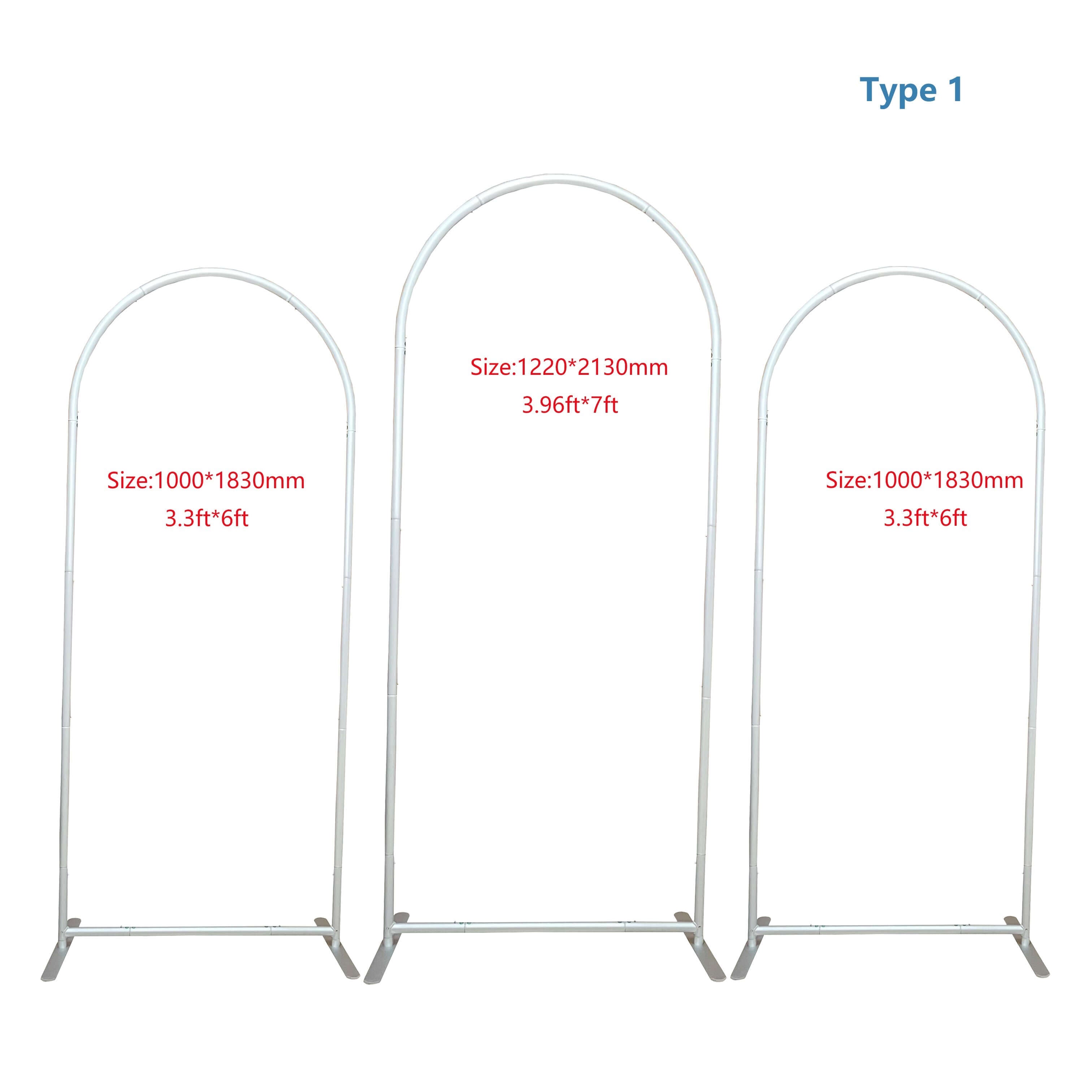 Chiara Arch Stand Frames 5x7ft Open Arch 3x4ft 4x7ft Arch Frames ...