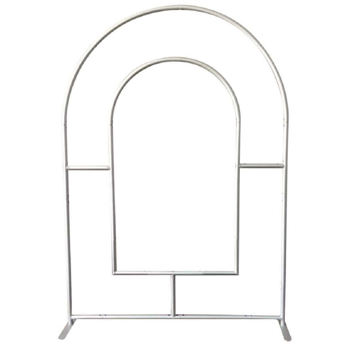 Blue Wedding Birthday Decor Open Arch Backdrop Metal Frame Stand Party