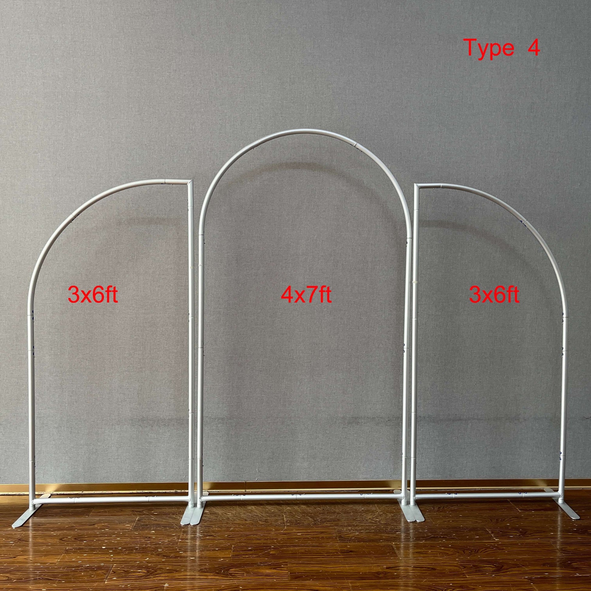 Chiara Arch Stand Frames 5X7Ft Open 3X4Ft 4X7Ft 3X6Ft+4X7Ft+3X6Ft Stands Party Backdrop