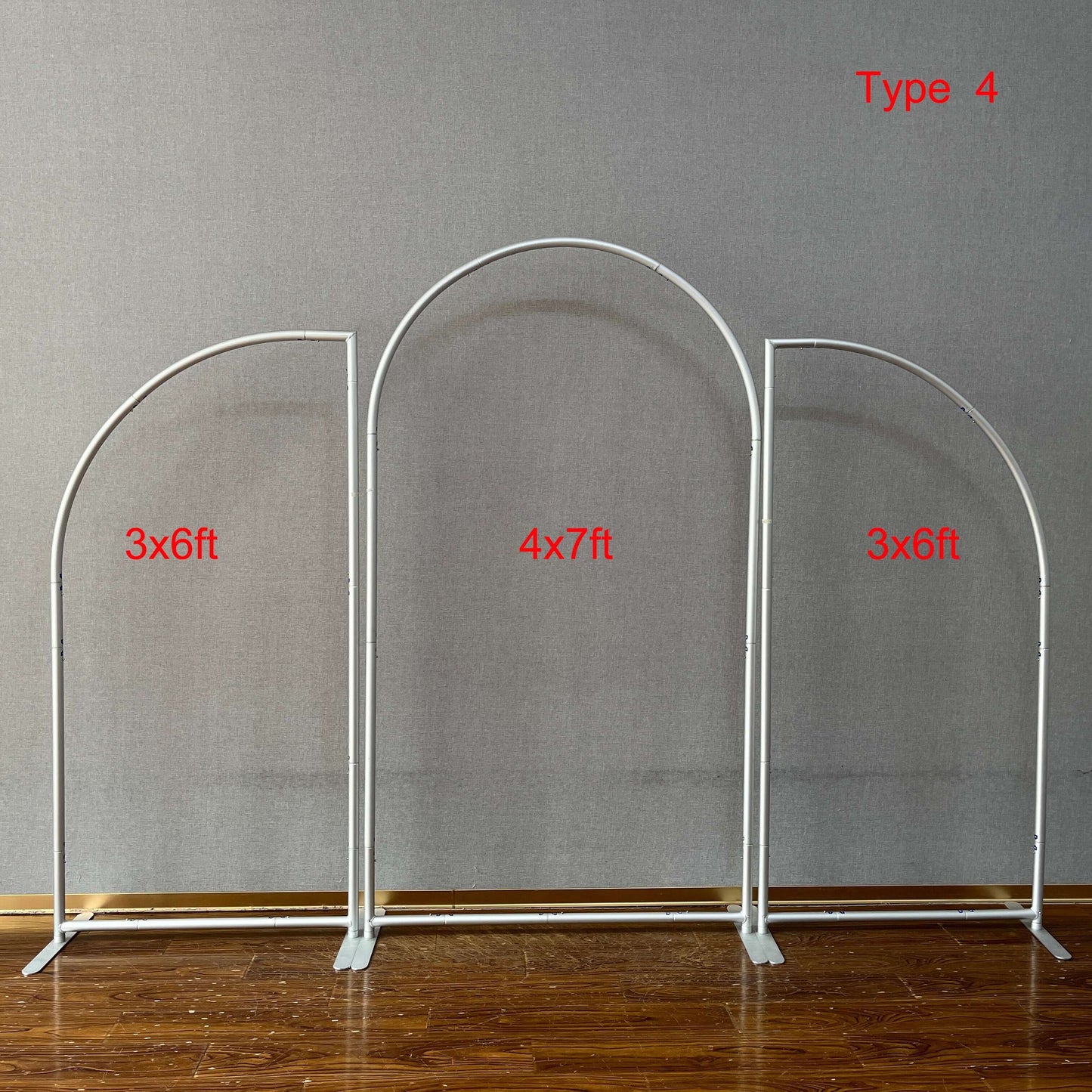 Chiara Arch Stand Frames 5X7Ft Open 3X4Ft 4X7Ft 3X6Ft+4X7Ft+3X6Ft Stands Party Backdrop