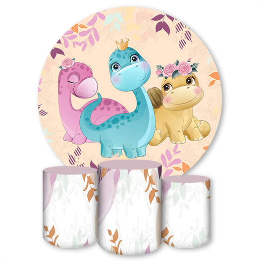 Baby Dinosaur Backdrop Princess Party Decor