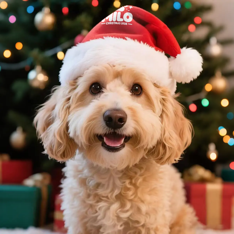 custom-pet-christmas-hat-doodle-dog