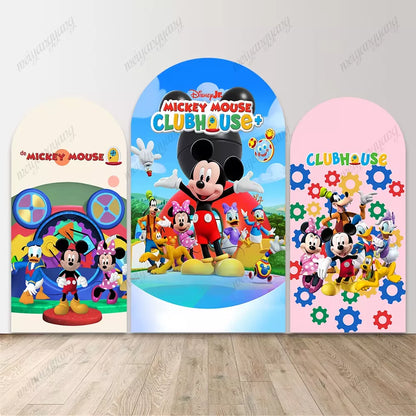 Mickey Mouse Clubhouse Children's Customized Arched Cover Background
