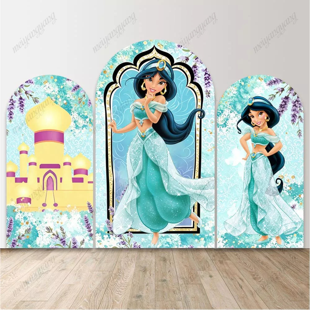 Princess Jasmine Arch Backdrop Arabian Palace Lavender Chiara Arch Photo Background
