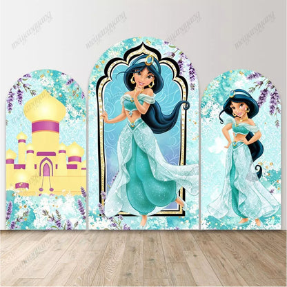 Princess Jasmine Arch Backdrop Arabian Palace Lavender Chiara Arch Photo Background