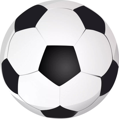 Soccer Ball Round Backdrop Cover