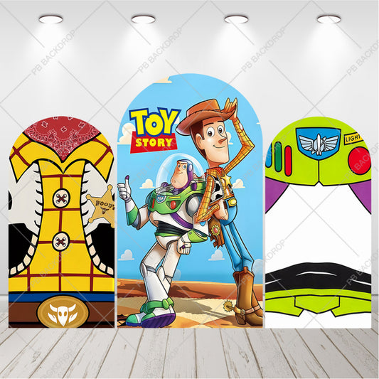 Toy Story Arch Backdrop Set Woody & Buzz Lightyear Decor